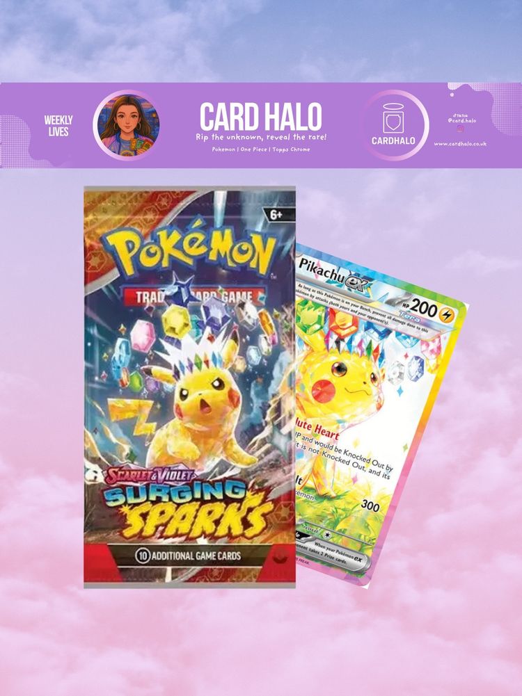 Pokemon Surging Sparks Booster Pack